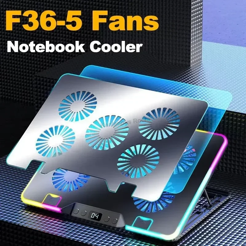 Laptop Accessories Cooling Pad - F36 Gaming Laptop Cooling Pad w/