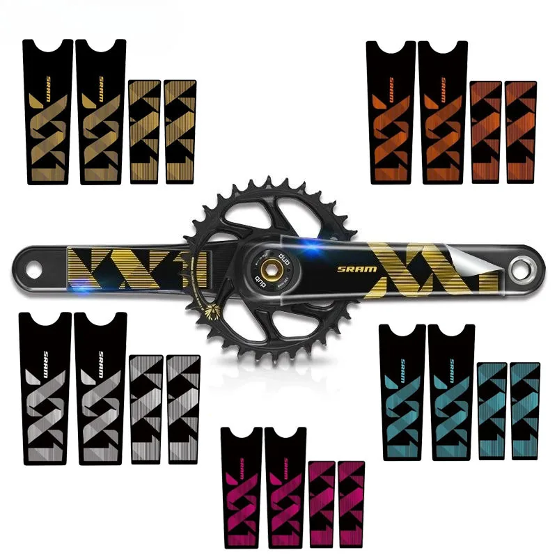 Laptop Accessories Protector - Trendy SRAM XX1 Pattern Sticker Assortment,