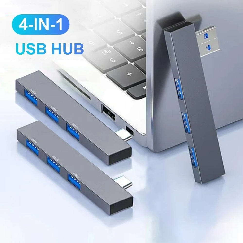 Laptop Accessories Hub - 4 in 1 USB 3.0 Hub