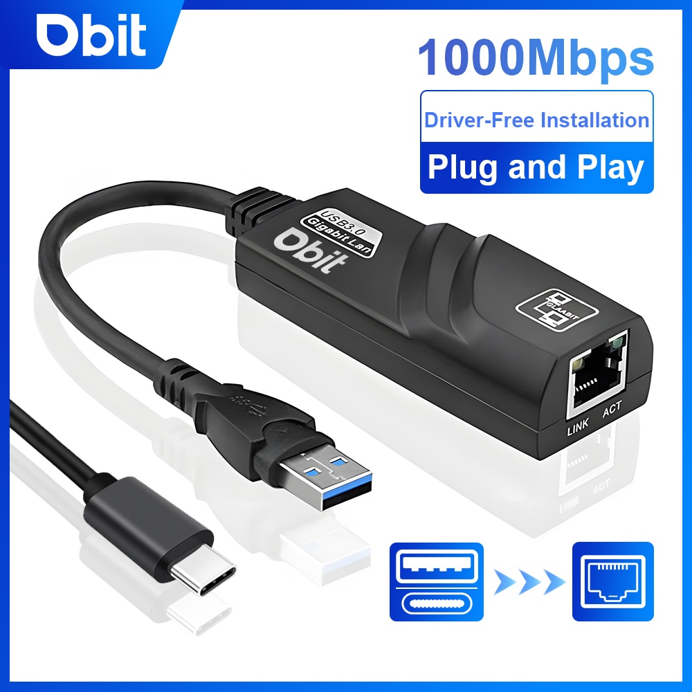 Laptop Accessories Hub - DBIT Wi-fi Adapter 3.0 USB HUB