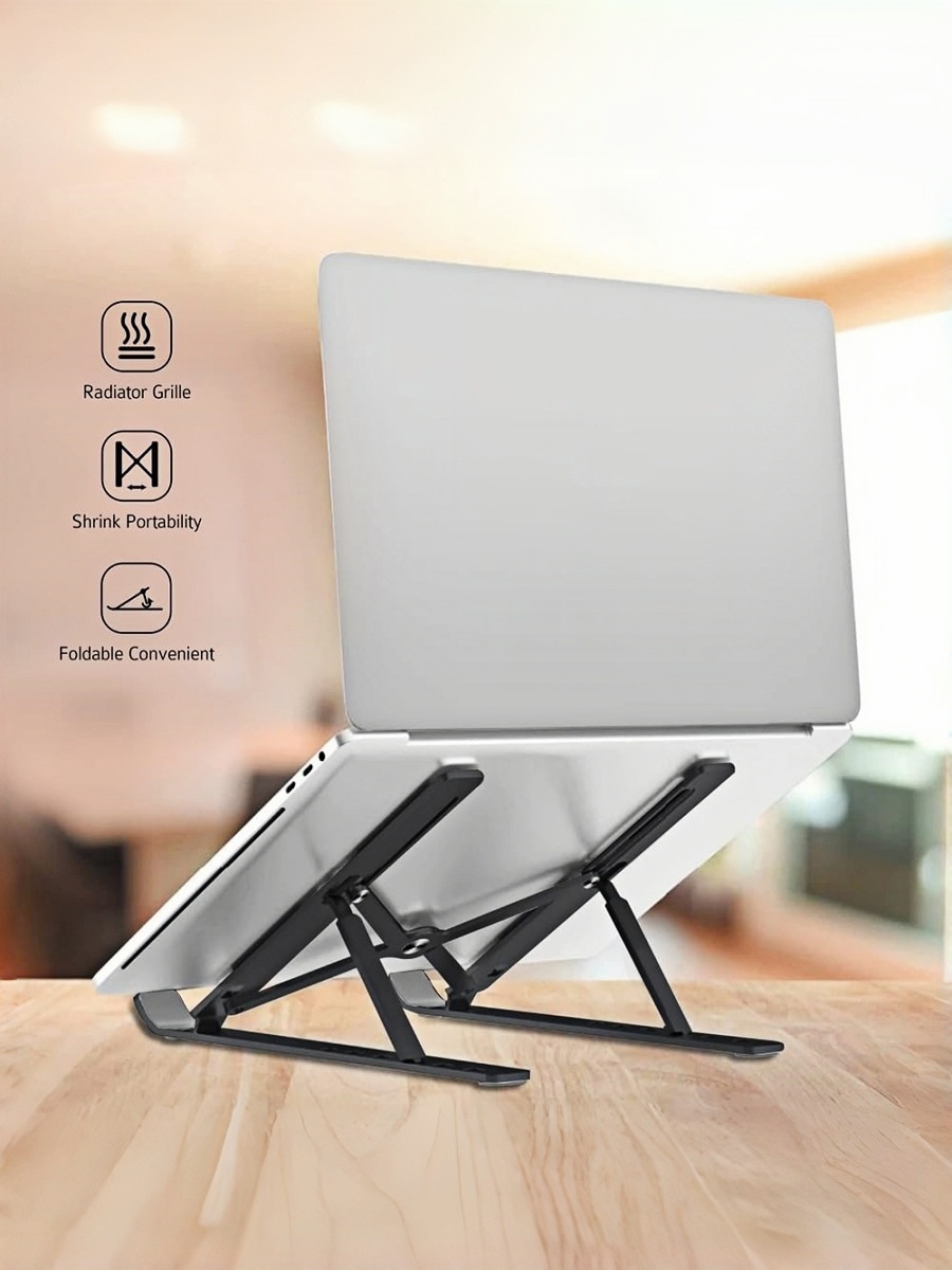 Laptop Stand Riser - Foldable Laptop Stand for Desk,10° Adjustable