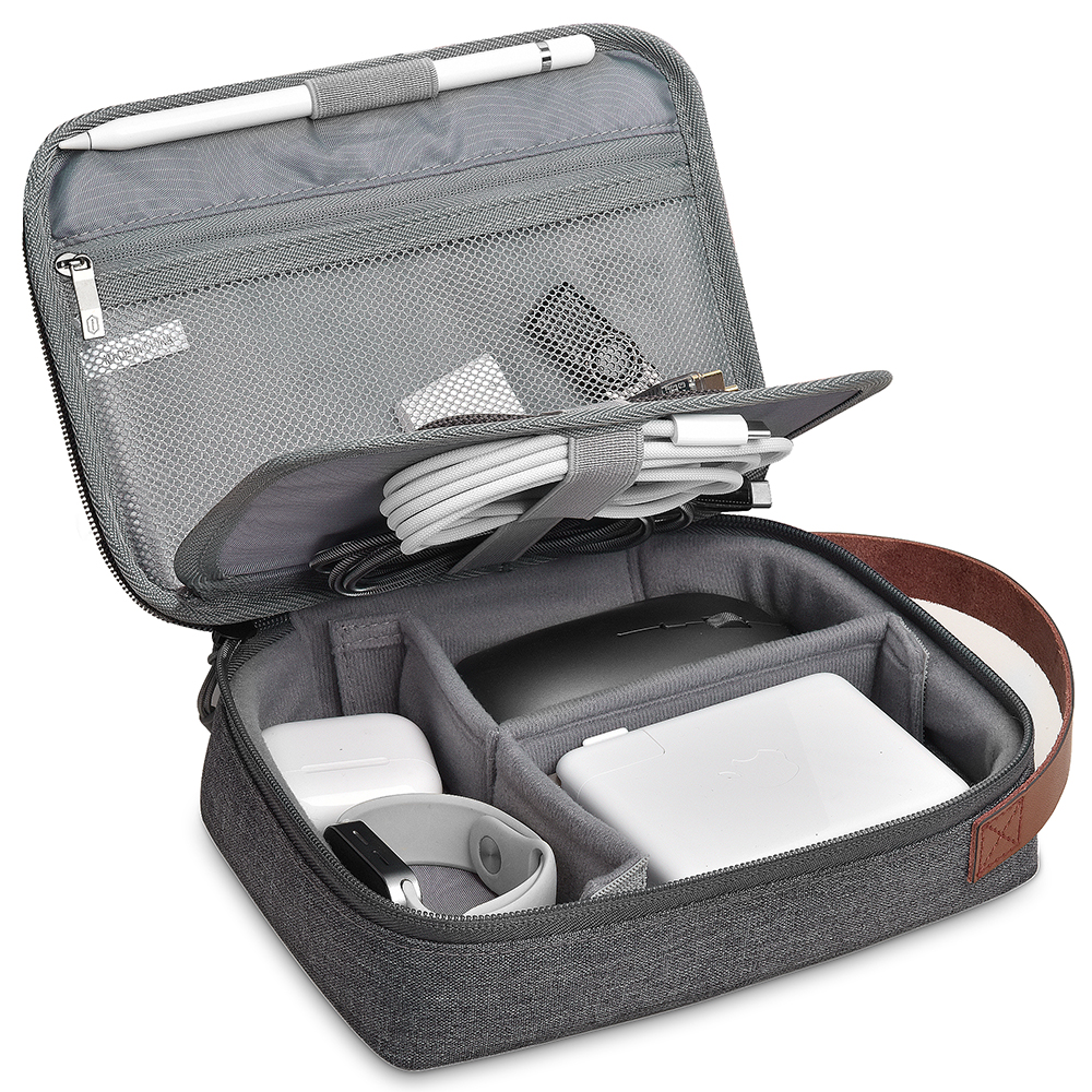Cable Management Bag - WiWU Travel Electronic Organizer Case for
