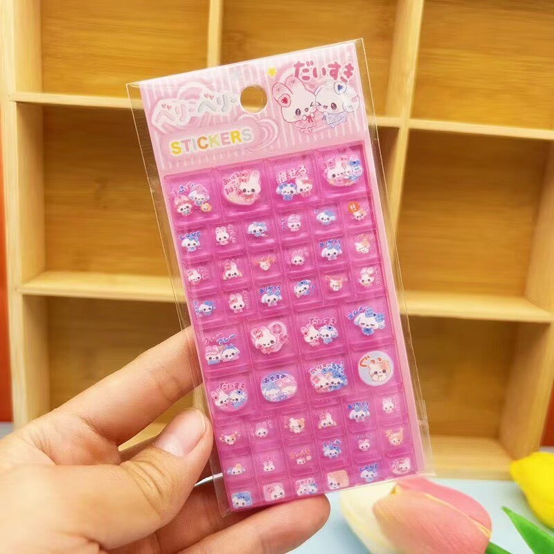2/4p Solid Square Sticker Diy  - Laptop Accessories To Gift 리뷰 및 가격