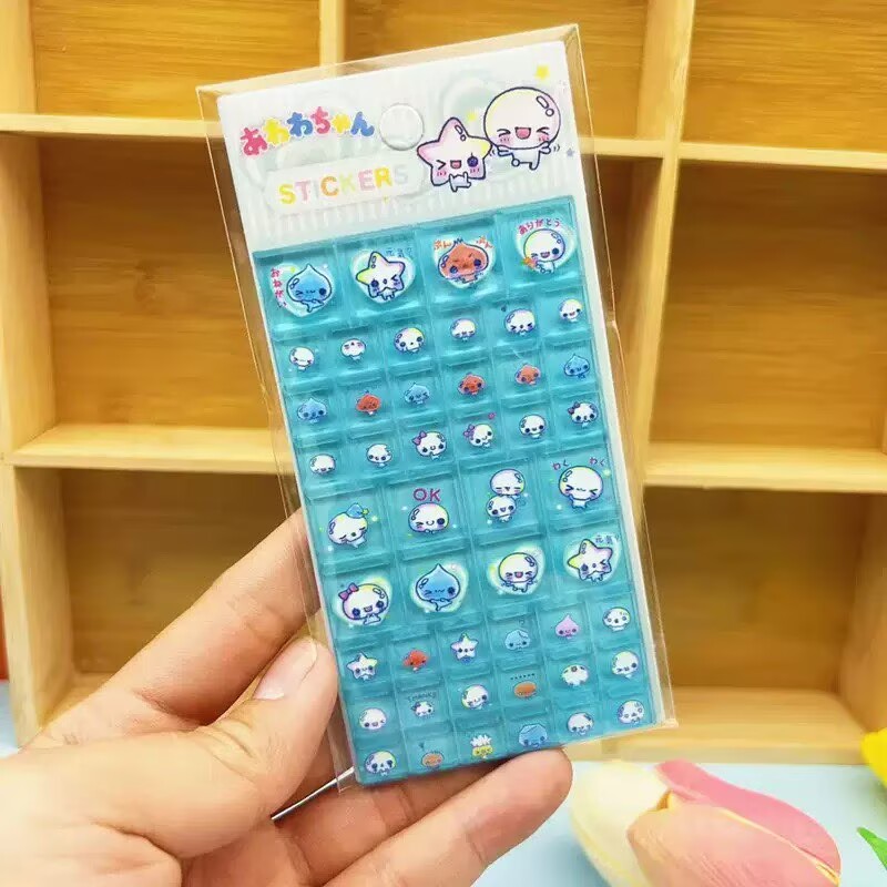 2/4p Solid Square Sticker Diy  - Laptop Accessories To Gift 리뷰 및 가격