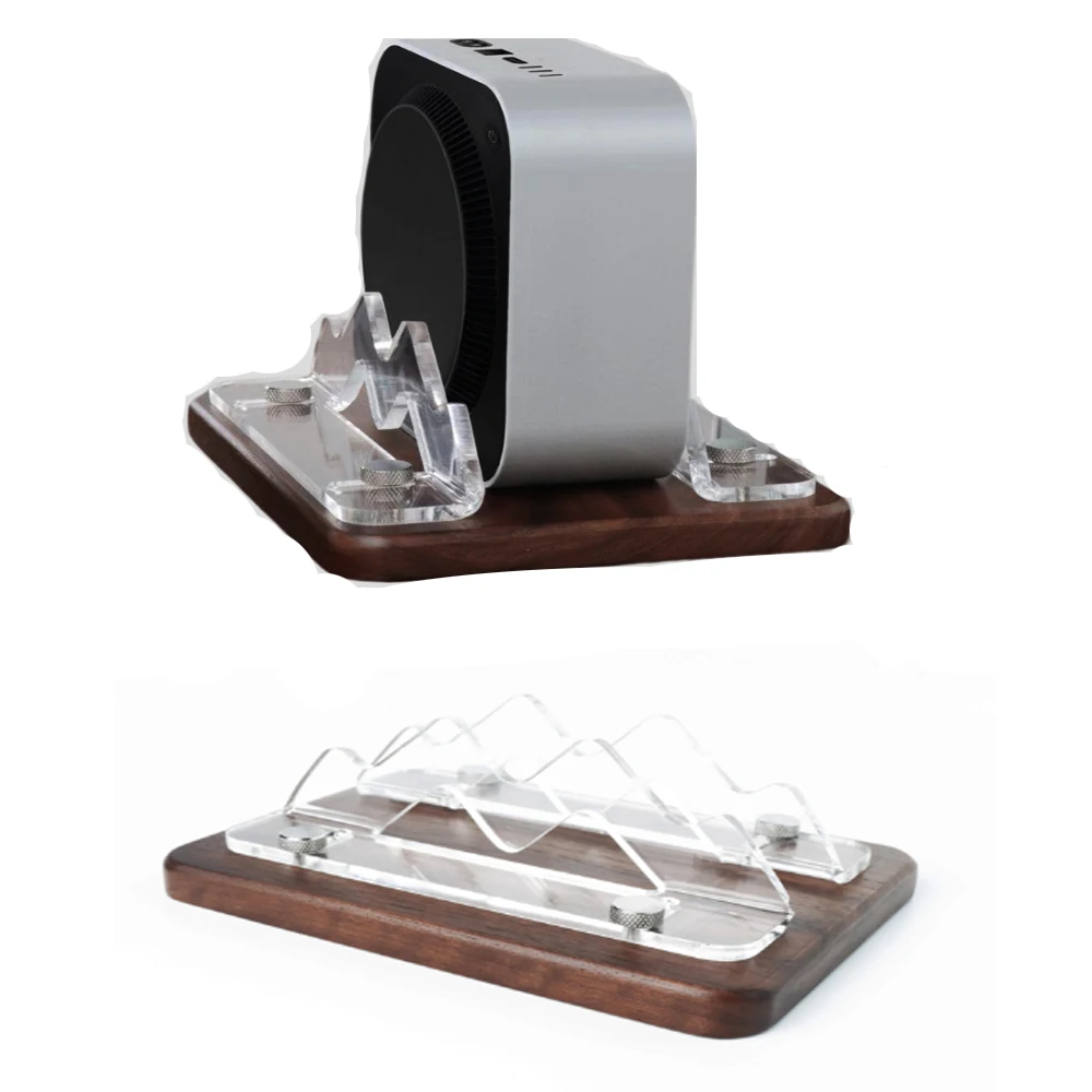 Wood Base for Mac Mini M4/M4 P - Laptop Accessories Cooling Pad 리뷰 및 가격