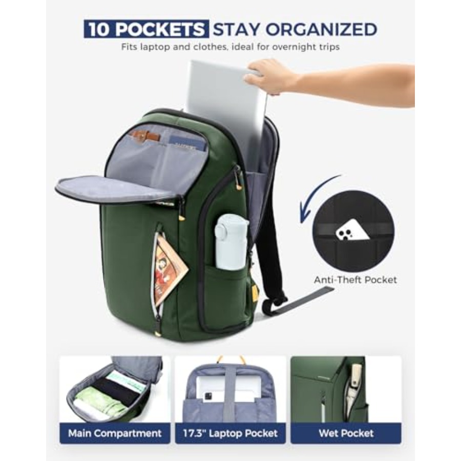 Laptop Backpack for Men, Buses - Laptop Backpack Anti Theft 리뷰 및 가격