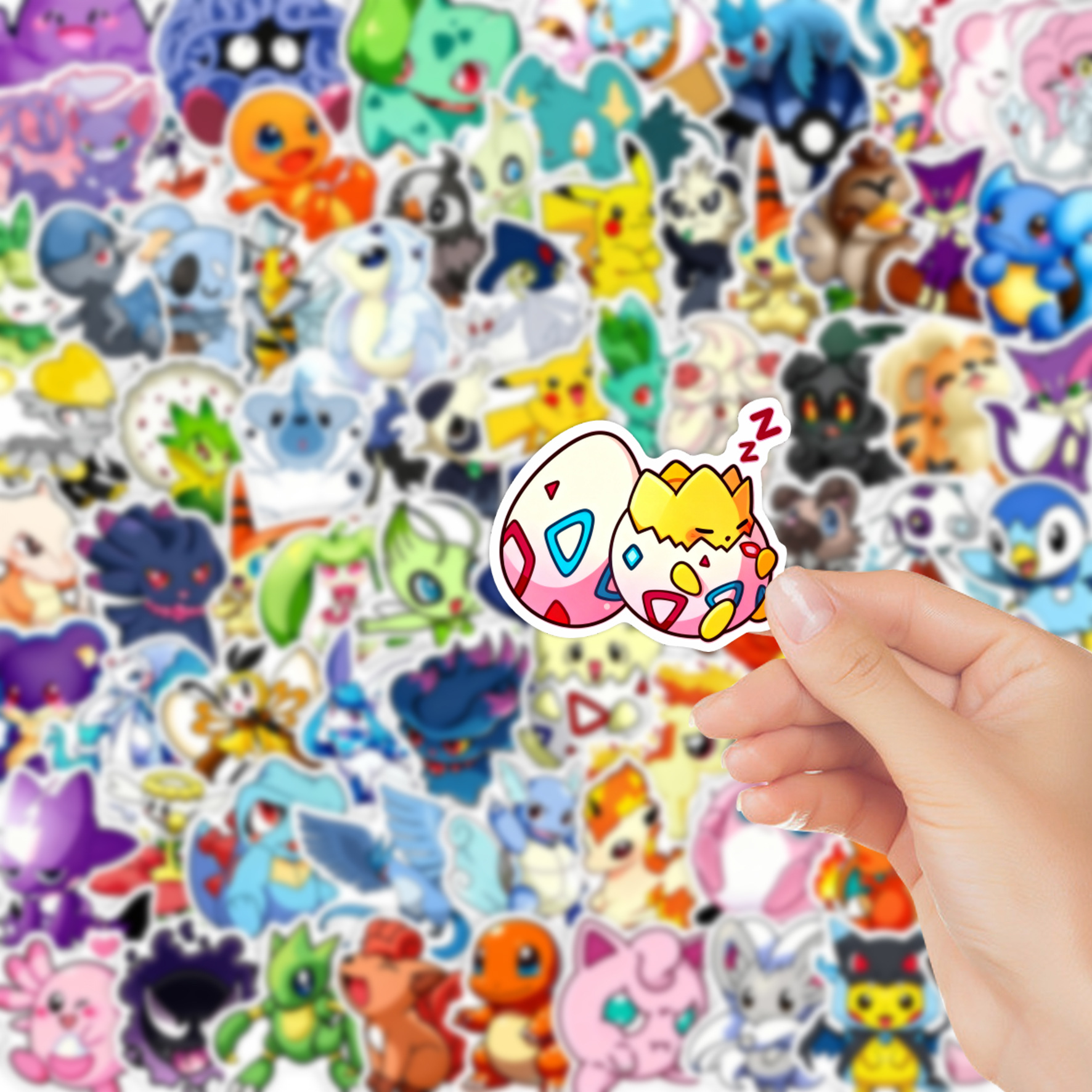 100/200pcs Pokemon Anime Stick - Laptop Accessories To Gift 리뷰 및 가격