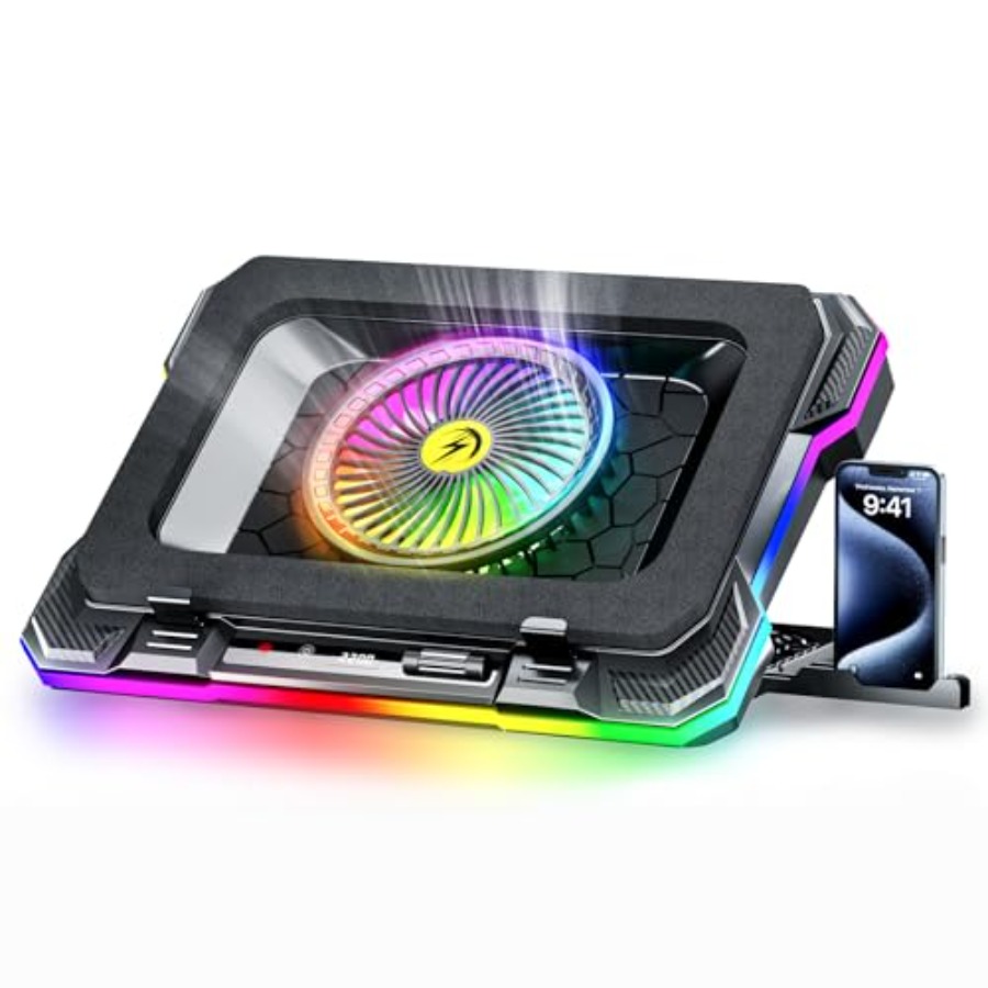 RGB Gaming Laptop Cooling Pad  - Laptop Accessories Cooling Pad 리뷰 및 가격