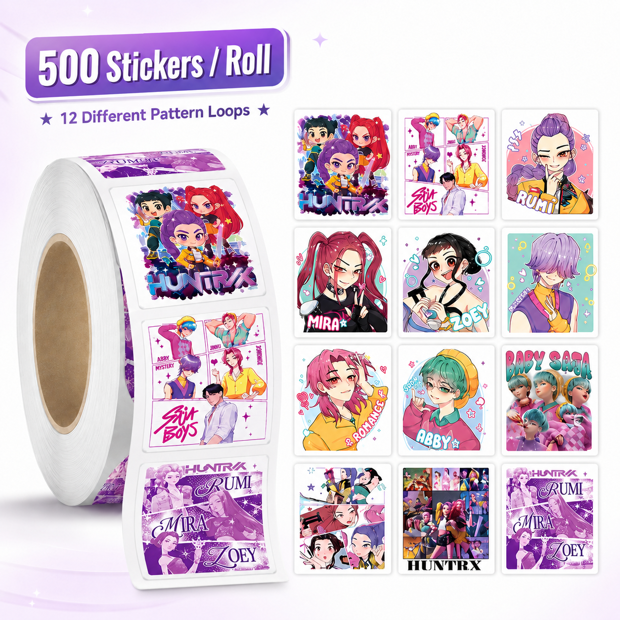 500pcs Kpop Stickers Waterproo - Laptop Accessories Aesthetic 리뷰 및 가격