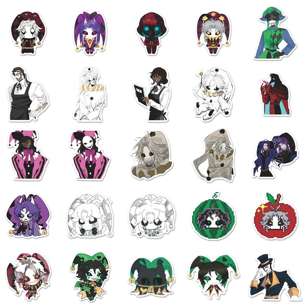 73PCS The Freak Circus Pierrot - Laptop Accessories Aesthetic 리뷰 및 가격