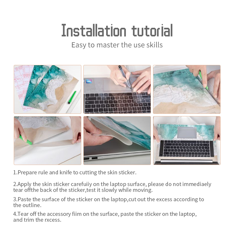 DIY Anime Cover Laptop Sticker - Laptop Accessories Protector 리뷰 및 가격