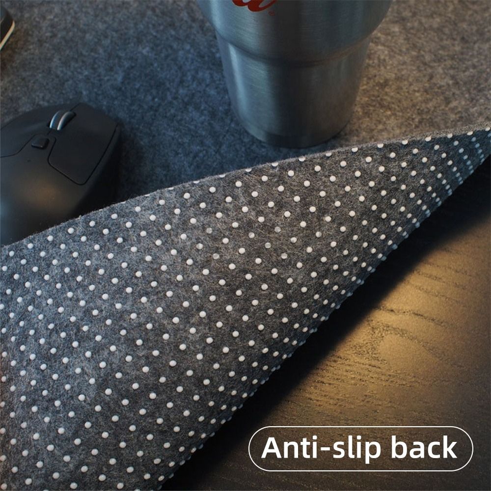 Large Wool Felt Mouse Pad Home - Laptop Accessories Protector 리뷰 및 가격