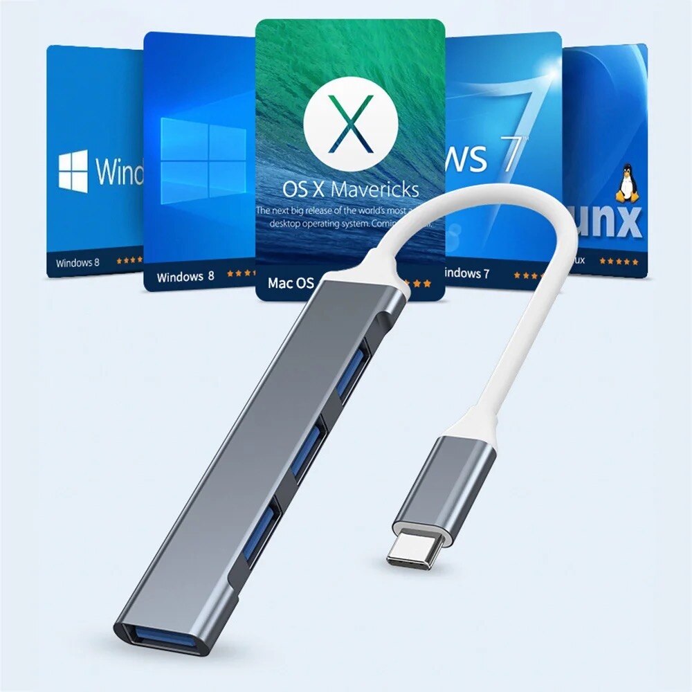 4 Ports Multi Splitter USB 3.0 - Laptop Accessories Hub 리뷰 및 가격