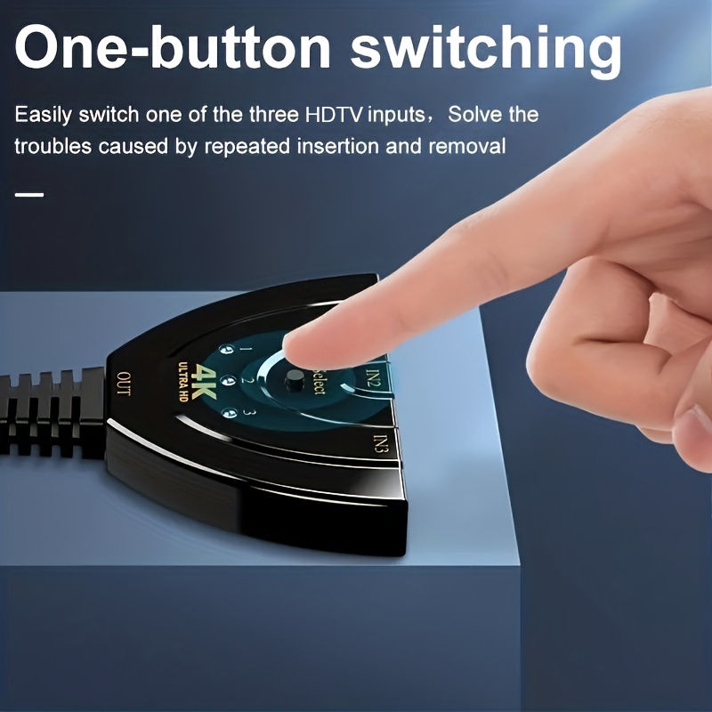 4K*2K 3 Port HDTV-compatible S - Laptop Accessories Hub 리뷰 및 가격