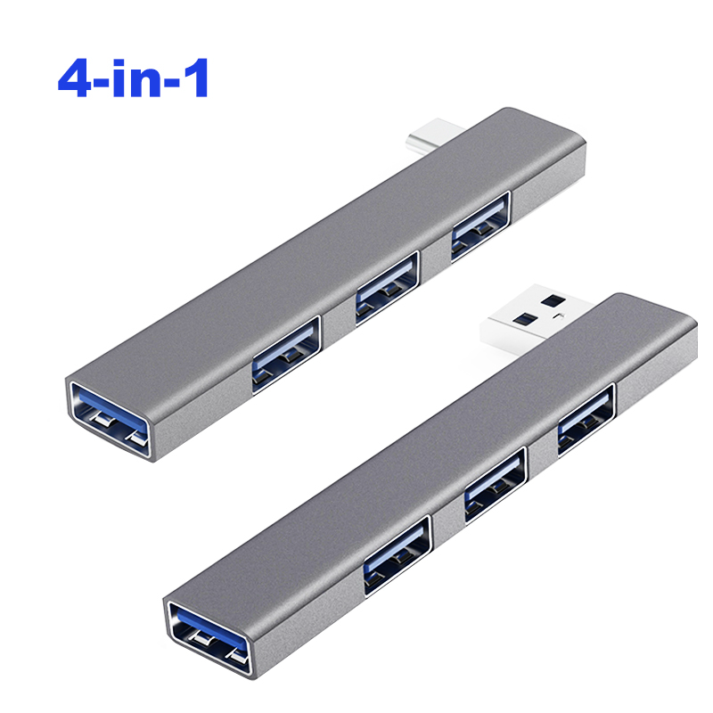 4 in 1 USB 3.0 Hub Type C 3.1  - Laptop Accessories Hub 리뷰 및 가격