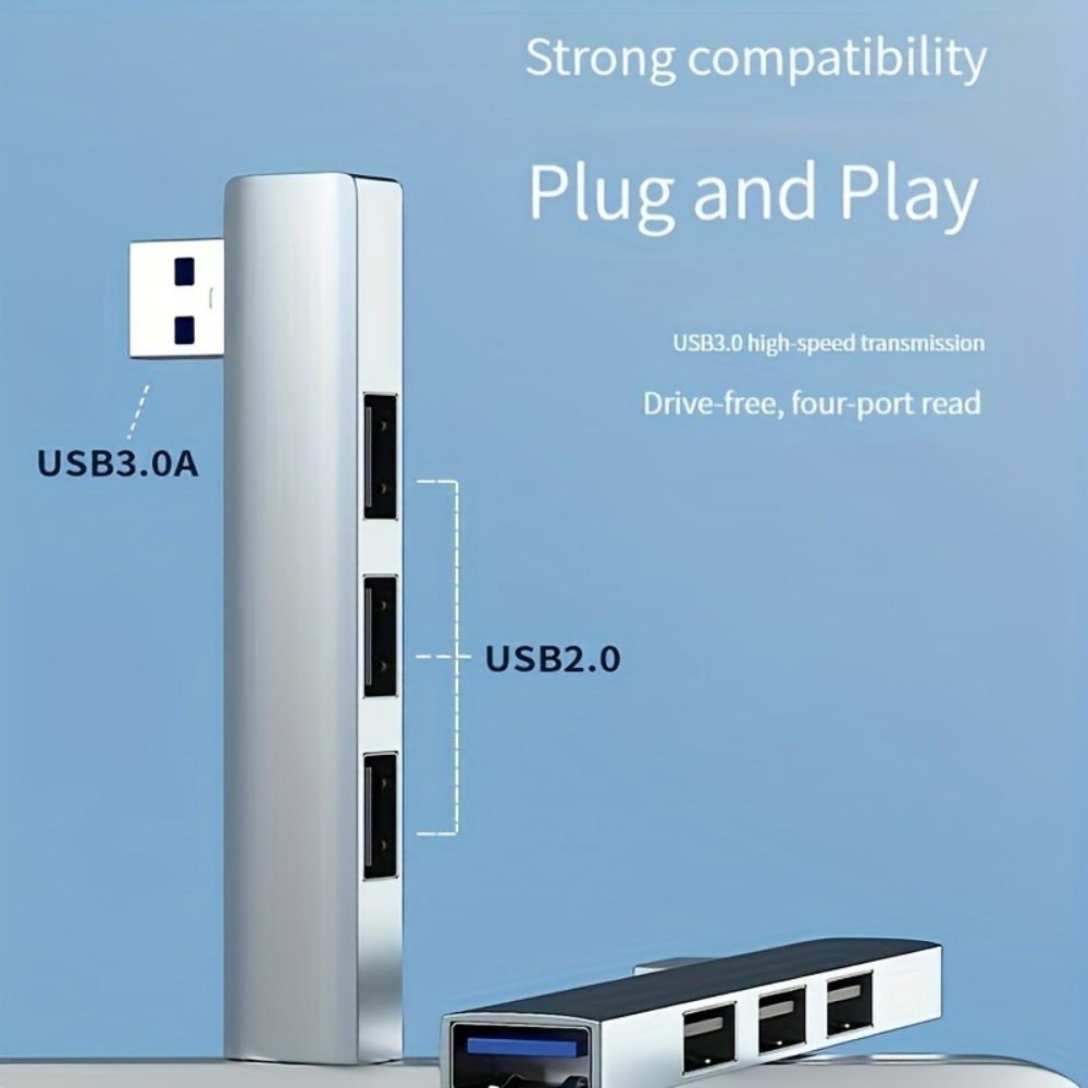 4 in 1 USB 3.0 Hub Type C 3.1  - Laptop Accessories Hub 리뷰 및 가격