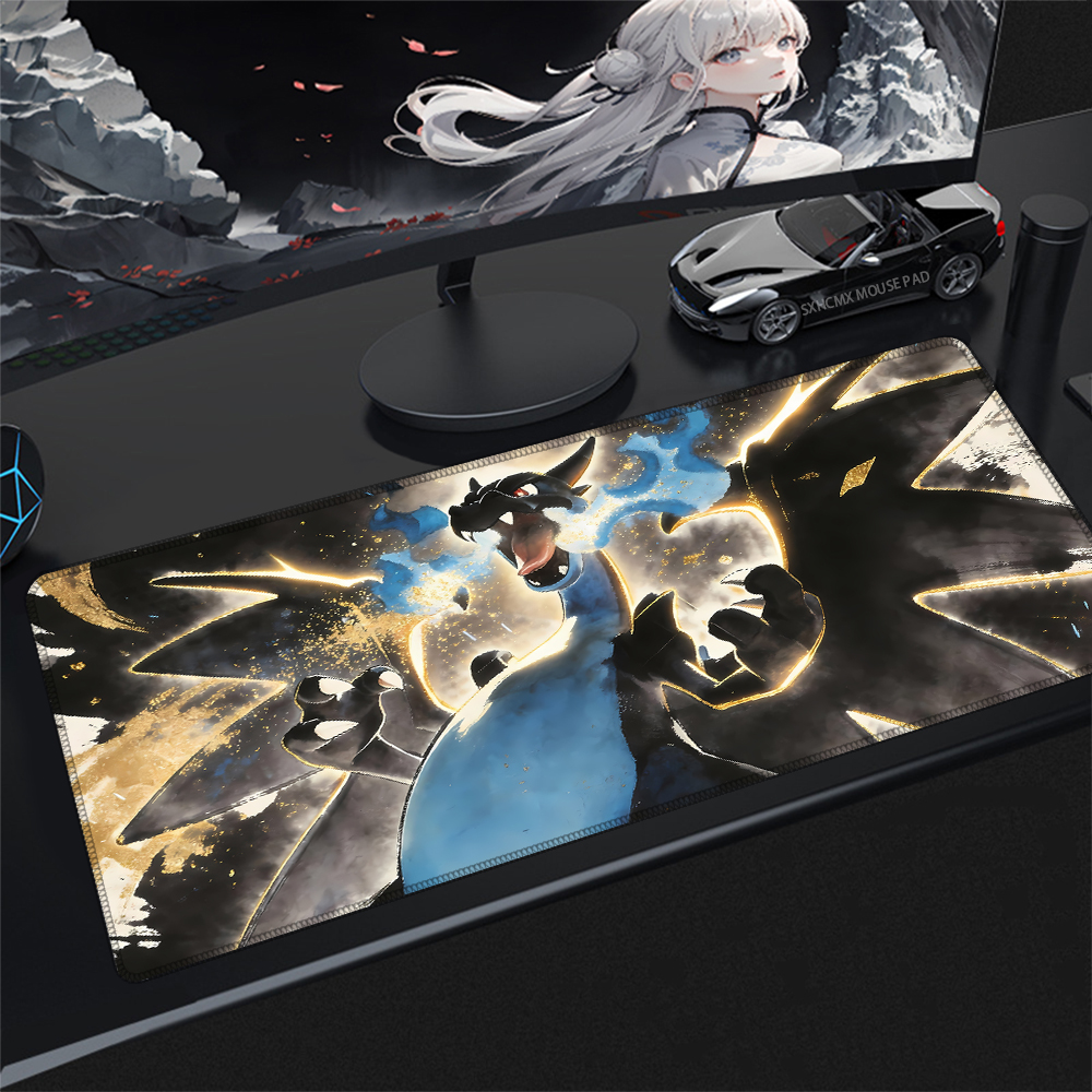 Gaming Mouse Pad Charizard XXL - Laptop Accessories To Gift 리뷰 및 가격