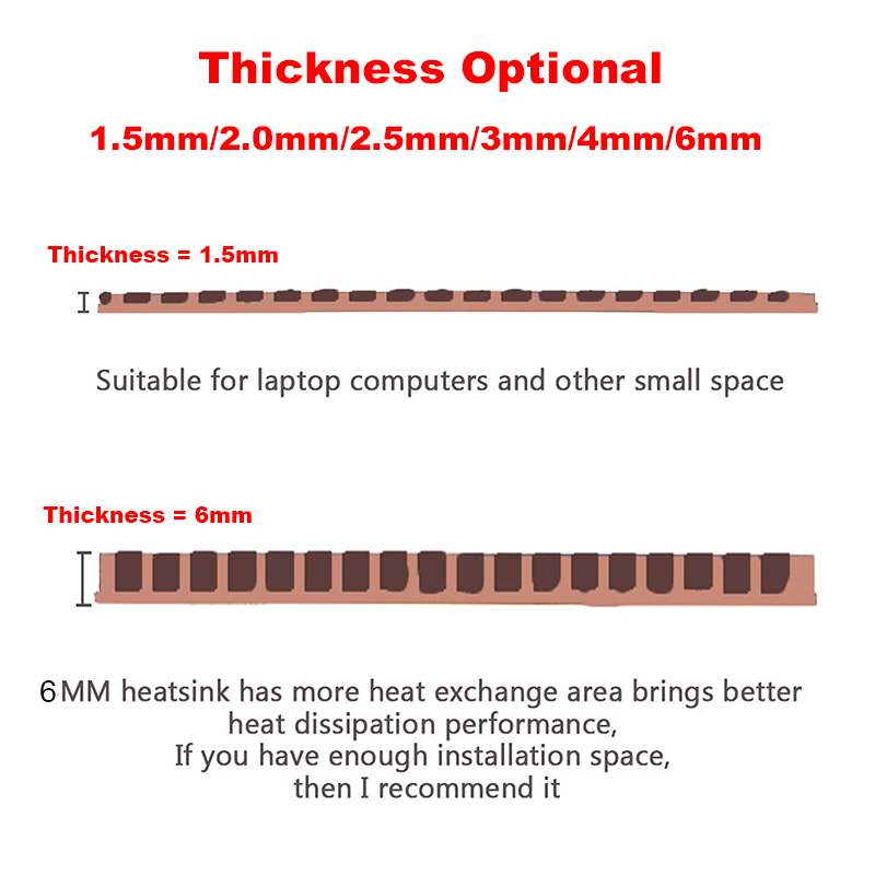 Copper Heat Sink for M.2 SSD 2 - Laptop Accessories Cooling Pad 리뷰 및 가격
