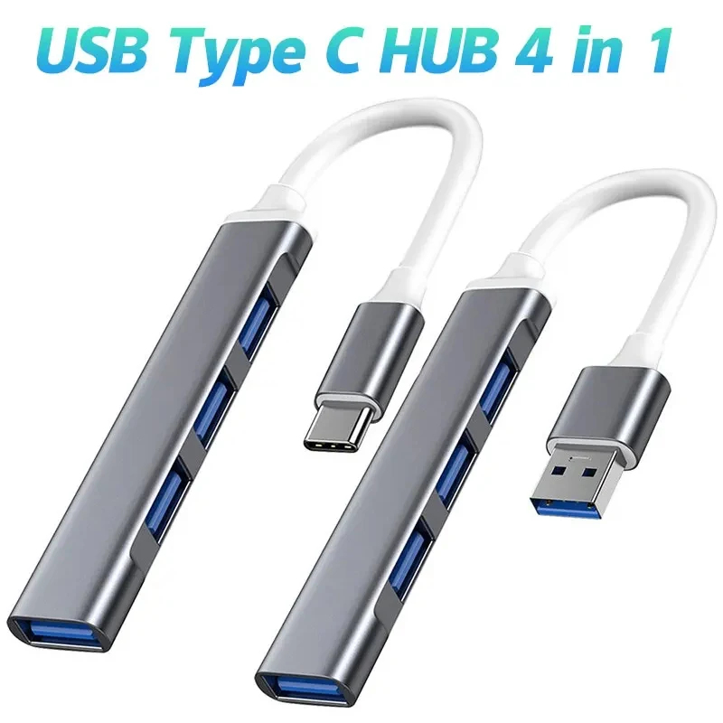 1/3pcs 4 Ports USB Hub 3.0 Ext - Laptop Accessories Hub 리뷰 및 가격