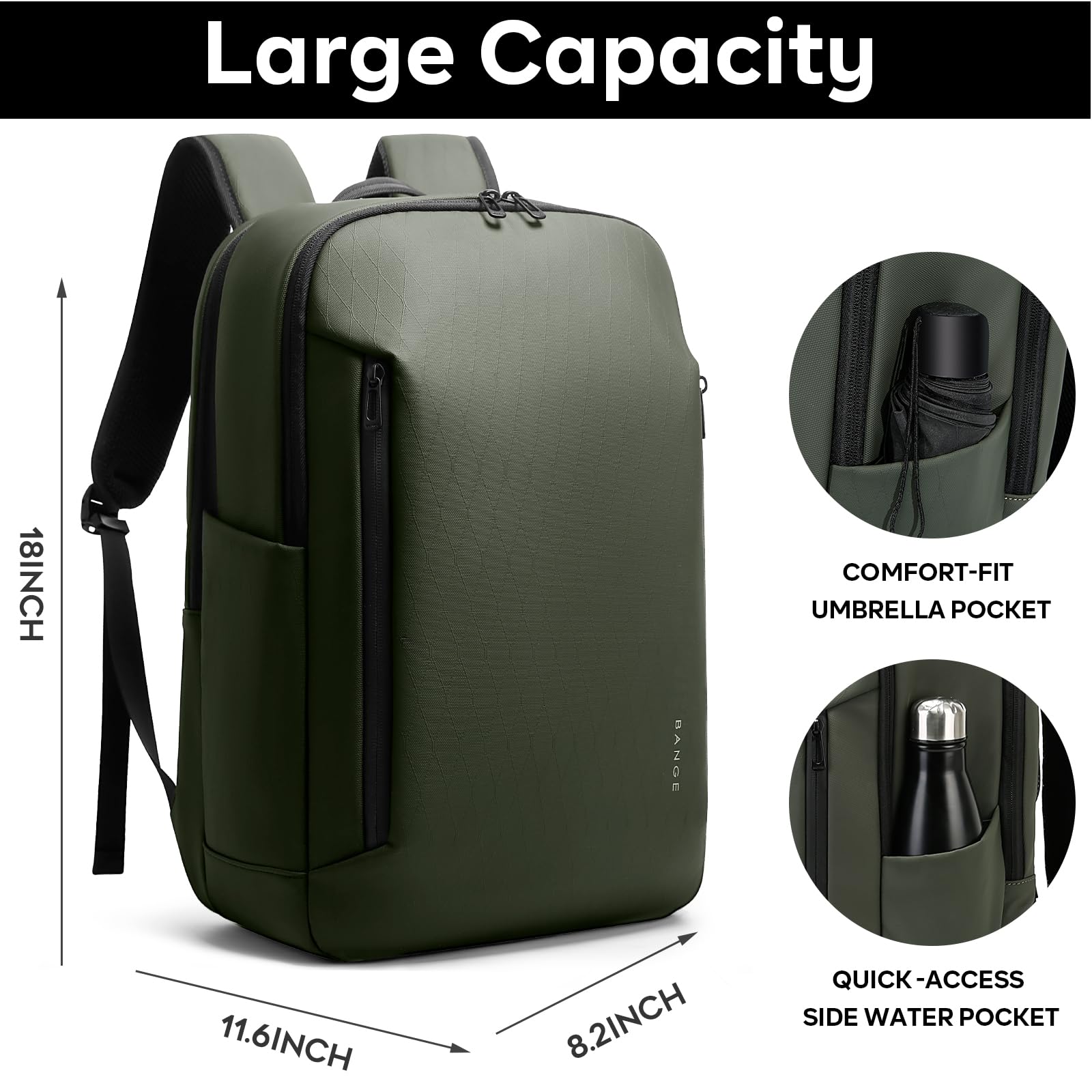 BANGE Fashion Simple Design Wo - Laptop Backpack Anti Theft 리뷰 및 가격