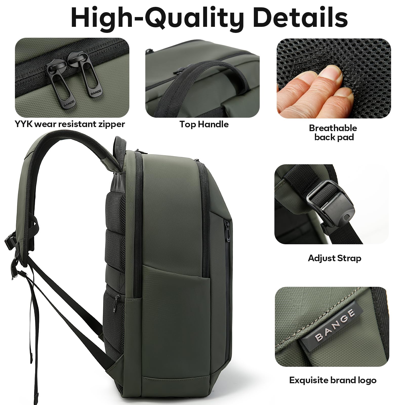 BANGE Fashion Simple Design Wo - Laptop Backpack Anti Theft 리뷰 및 가격