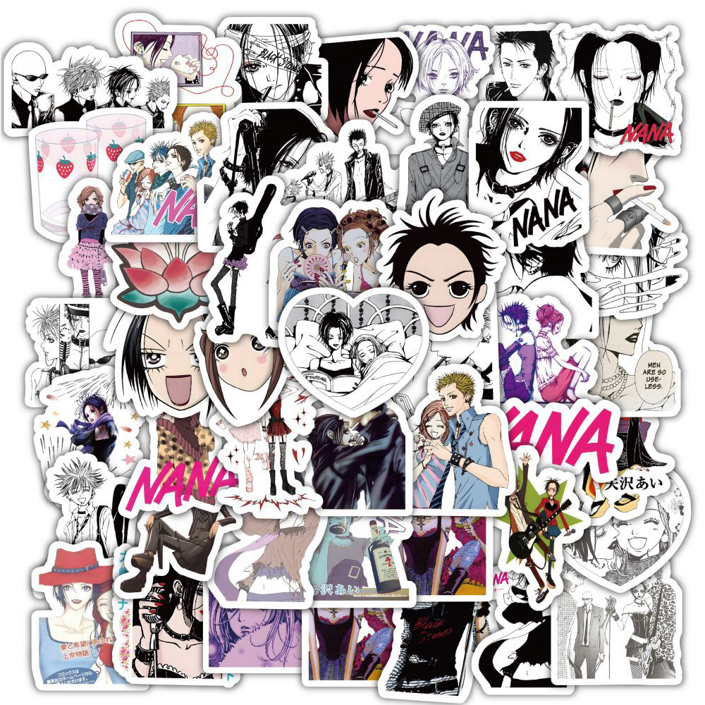 60PCS Anime NANA Stickers Cool - Laptop Accessories To Gift 리뷰 및 가격