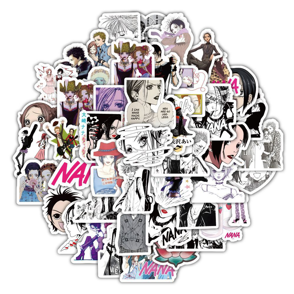 60PCS Anime NANA Stickers Cool - Laptop Accessories To Gift 리뷰 및 가격
