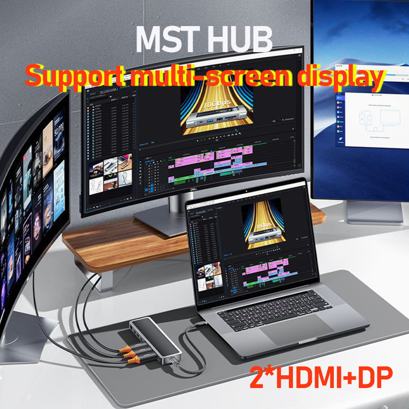 Support MST mode dual HD DP 4K - Laptop Accessories Hub 리뷰 및 가격