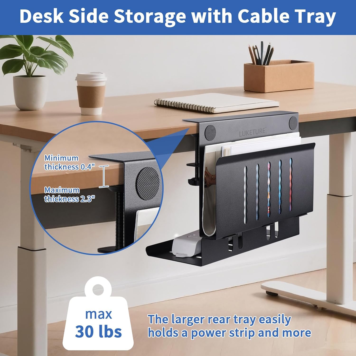 Desk Side Laptop Holder with C - Laptop Accessories Images 리뷰 및 가격