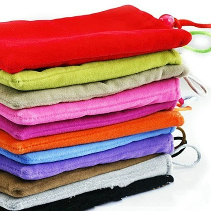 1pc Flannelette Cellphone Hold - Cable Management Bag 리뷰 및 가격