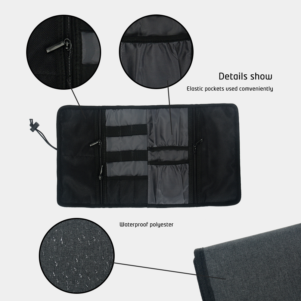 Portable Foldable Travel Cable - Cable Management Bag 리뷰 및 가격