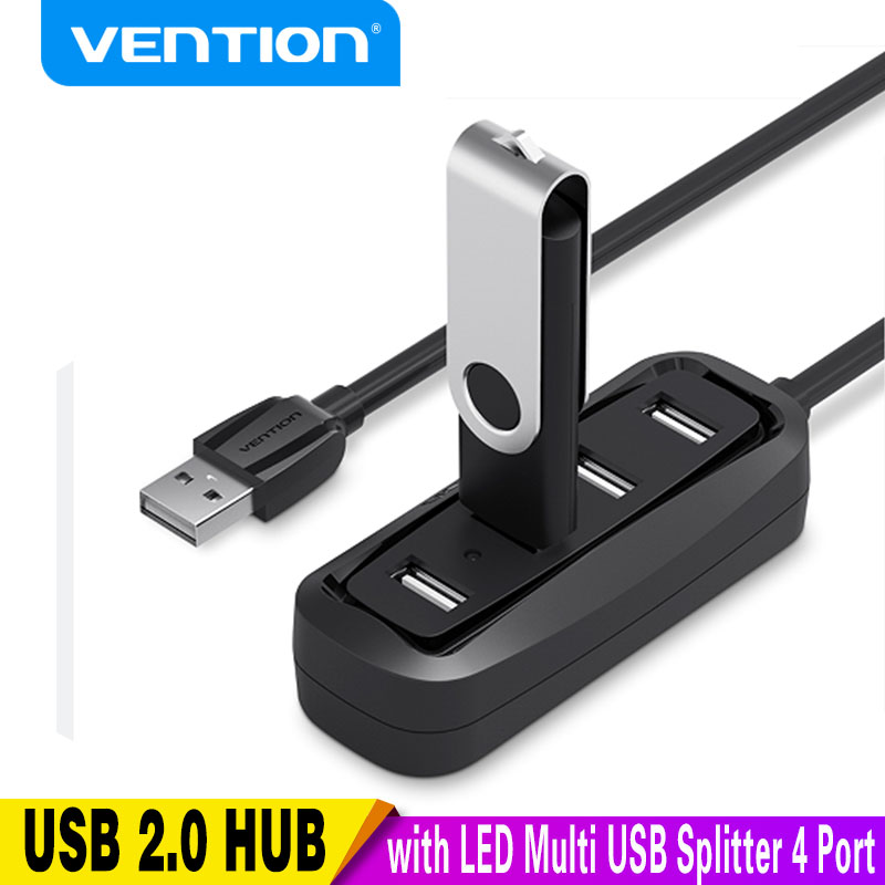 Vention USB 2.0 HUB 4 Port wit - Laptop Accessories Hub 리뷰 및 가격