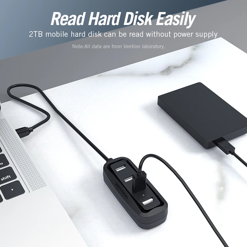 Vention USB 2.0 HUB 4 Port wit - Laptop Accessories Hub 리뷰 및 가격