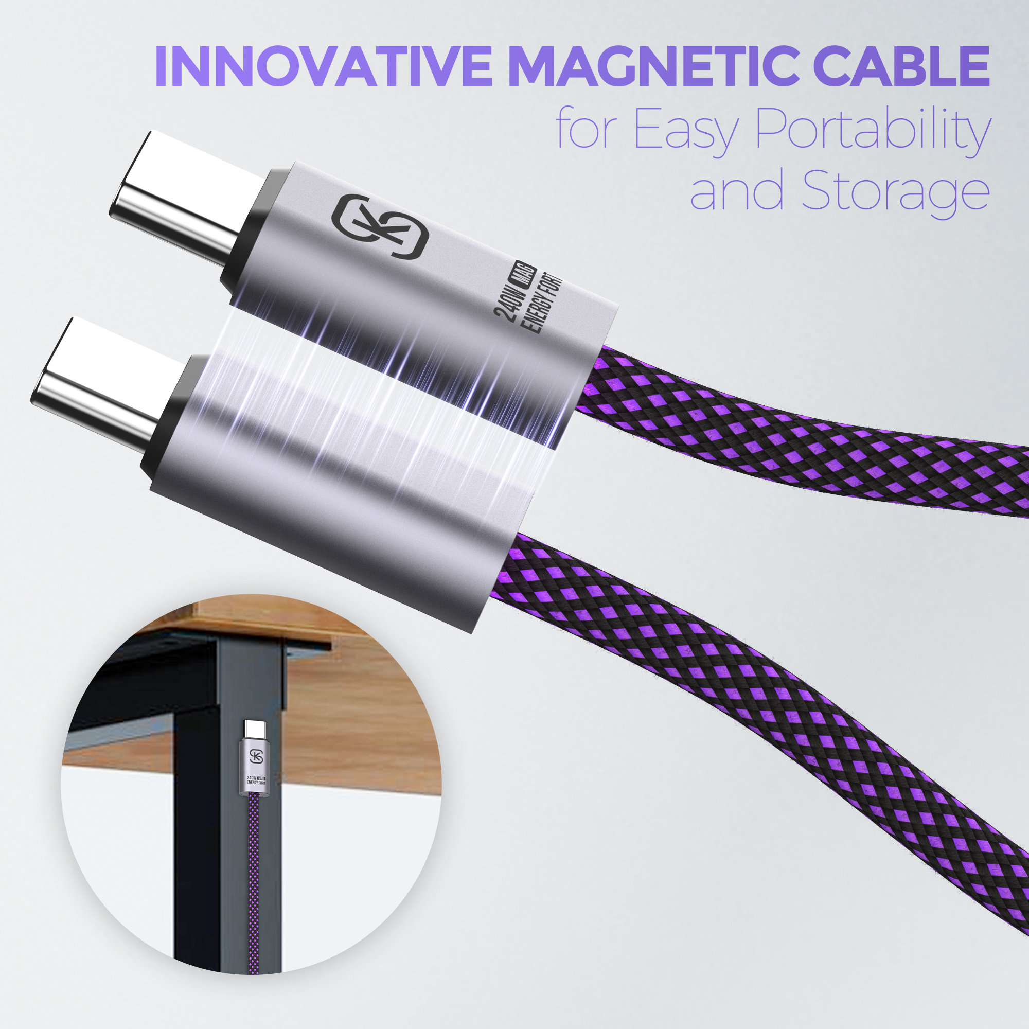 Magnetic KeyChain Type C Charg - Cable Management Bag 리뷰 및 가격
