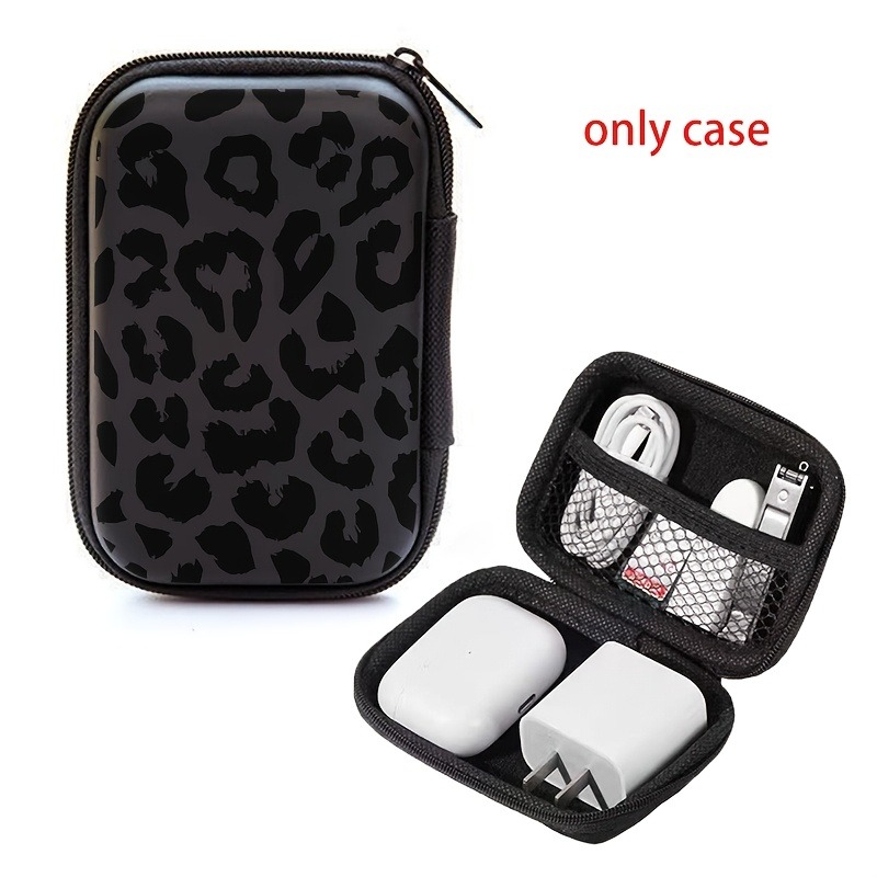 Black Leopard Print EVA Hard S - Cable Management Bag 리뷰 및 가격