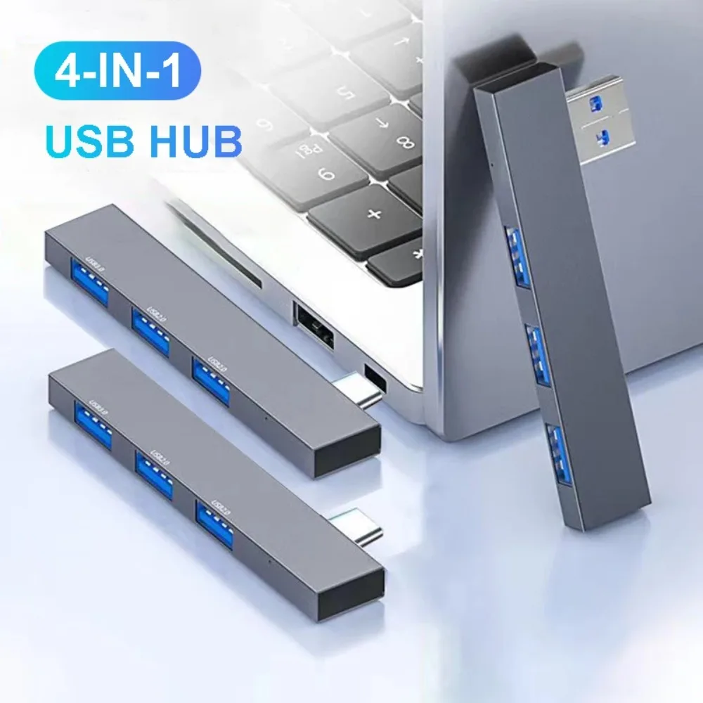 Multi USB Splitter OTG Adapter - Laptop Accessories Hub 리뷰 및 가격