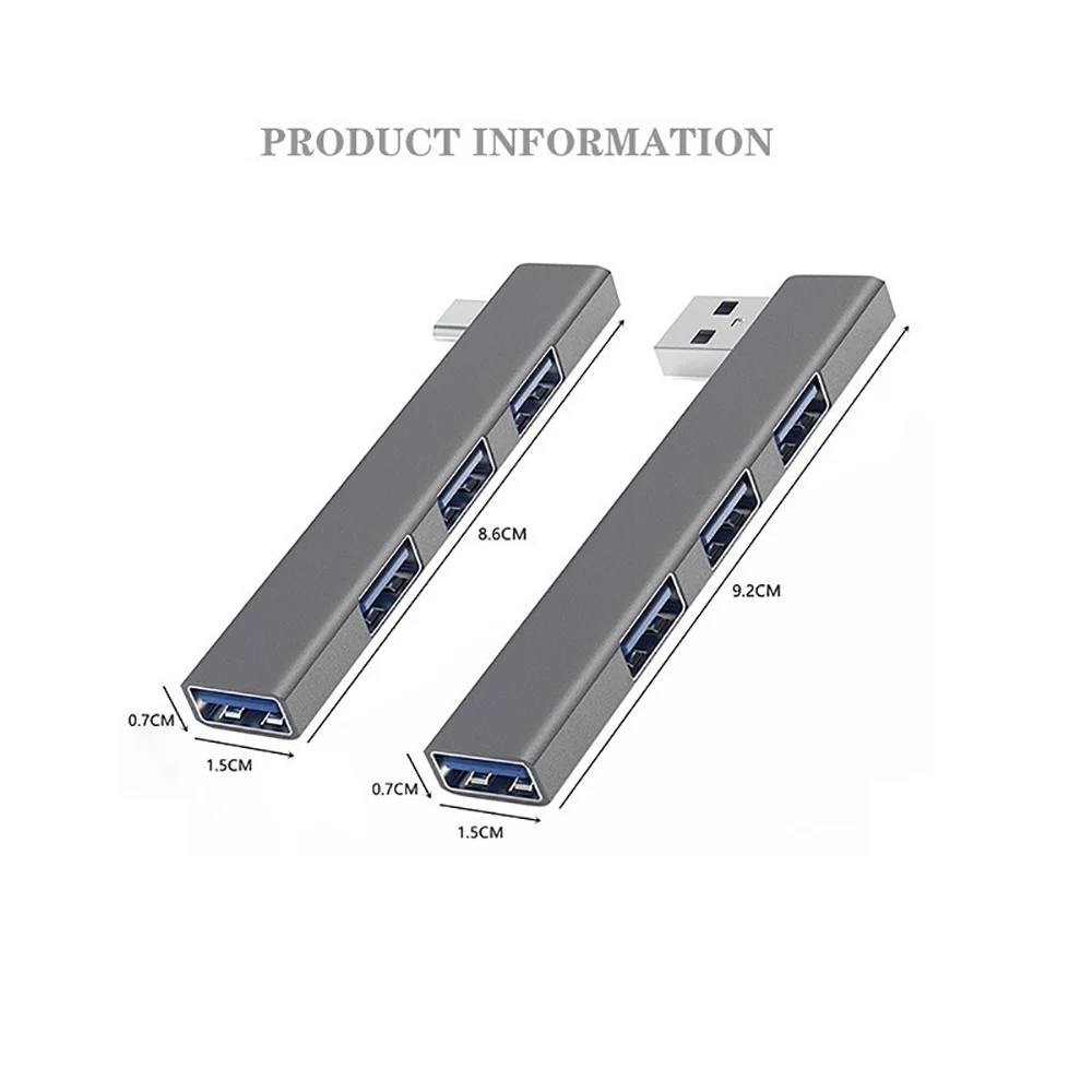 Multi USB Splitter OTG Adapter - Laptop Accessories Hub 리뷰 및 가격