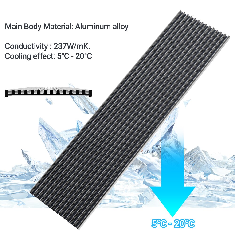 JEYI M.2 SSD Heatsink, Aluminu - Laptop Accessories Cooling Pad 리뷰 및 가격