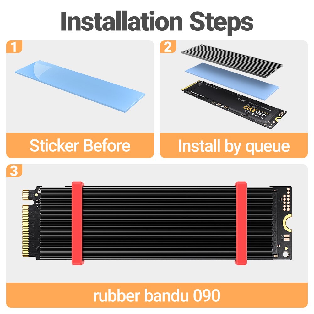JEYI M.2 SSD Heatsink, Aluminu - Laptop Accessories Cooling Pad 리뷰 및 가격