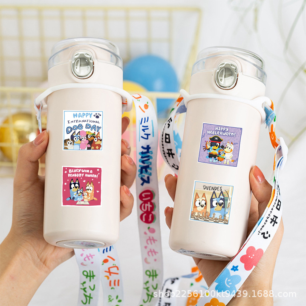 Wholesale 500Pcs/Roll Bluey St - Laptop Accessories Aesthetic 리뷰 및 가격