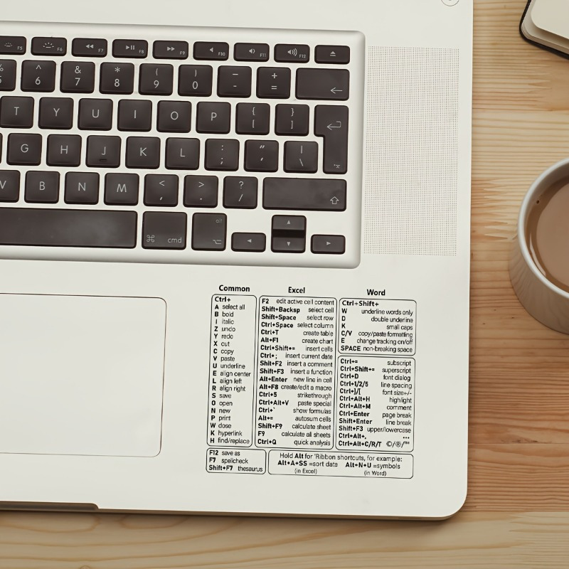 Transparent Keyboard Shortcut  - Laptop Accessories Aesthetic 리뷰 및 가격
