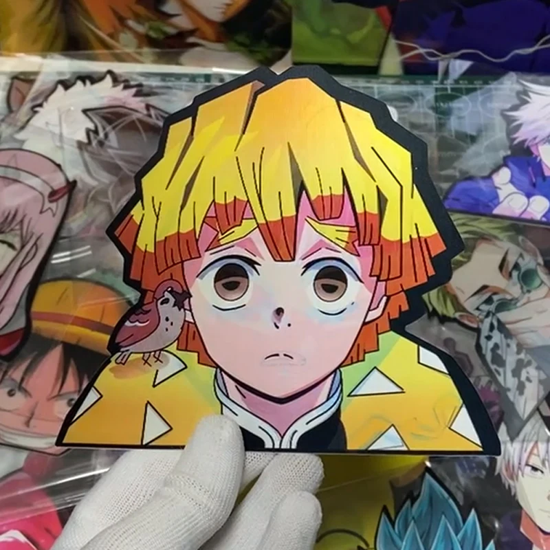 Demon Slaye Zenitsu 3D Lenticu - Laptop Accessories To Gift 리뷰 및 가격