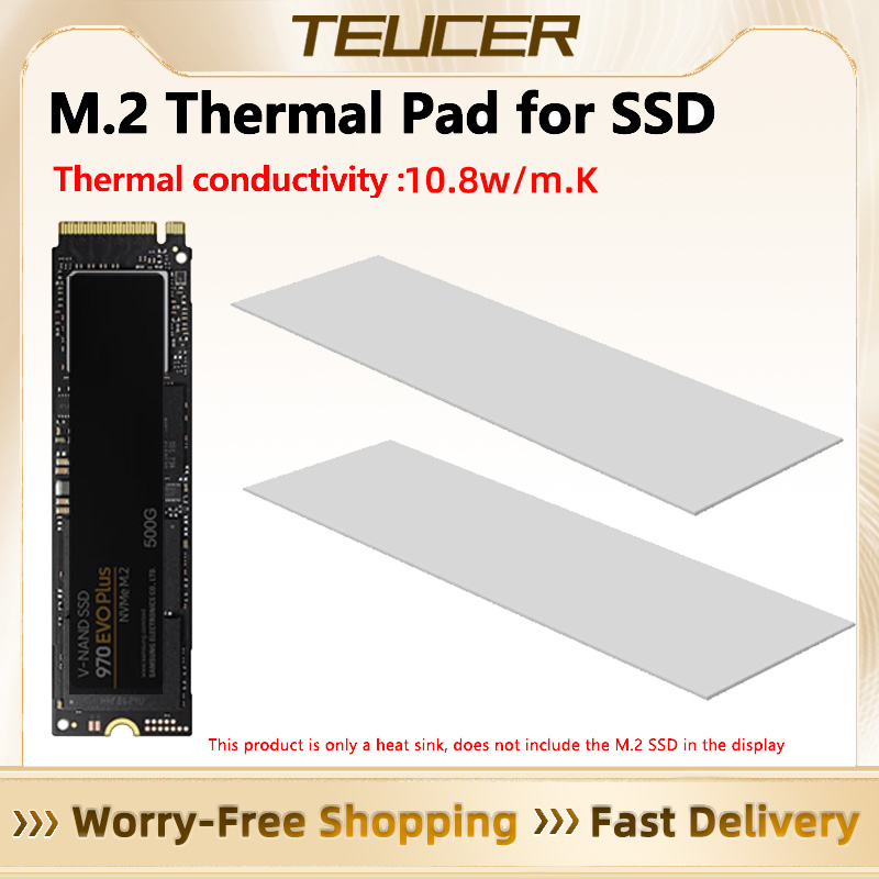 TEUCER M.2 Thermal Pad 10.8W/m - Laptop Accessories Cooling Pad 리뷰 및 가격