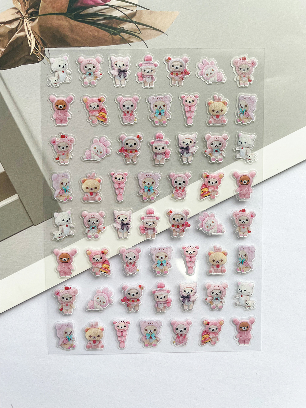 Mini Kawaii Rilakkuma Pvc Post - Laptop Accessories To Gift 리뷰 및 가격