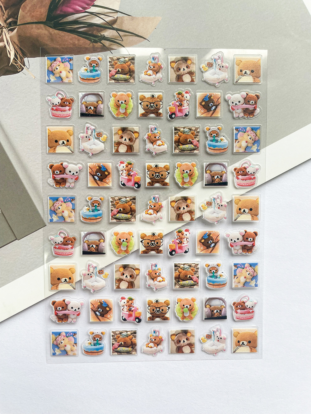 Mini Kawaii Rilakkuma Pvc Post - Laptop Accessories To Gift 리뷰 및 가격