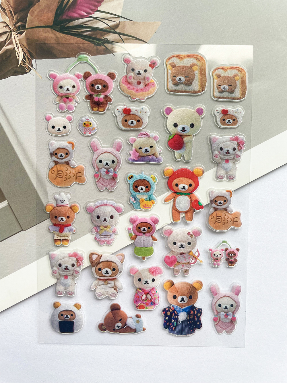 Mini Kawaii Rilakkuma Pvc Post - Laptop Accessories To Gift 리뷰 및 가격
