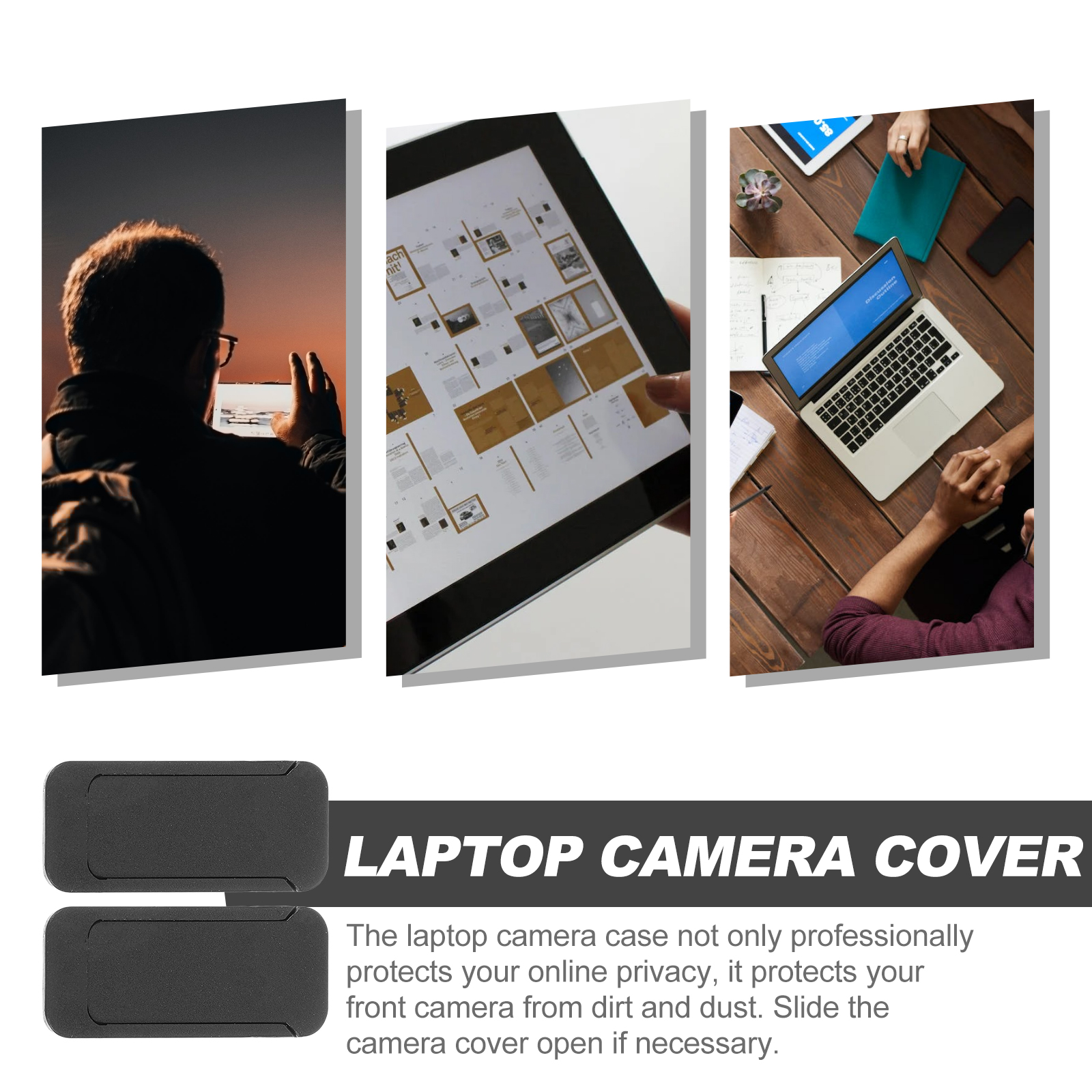 Black Webcam Privacy Lens Prot - Laptop Accessories Protector 리뷰 및 가격