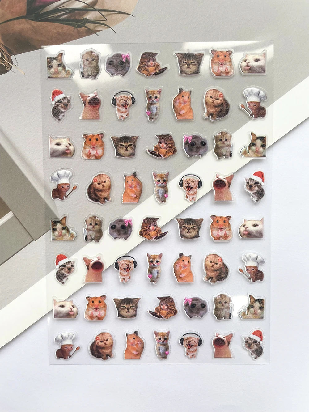 Mini Pvc Funny Cat Poster Good - Laptop Accessories Aesthetic 리뷰 및 가격