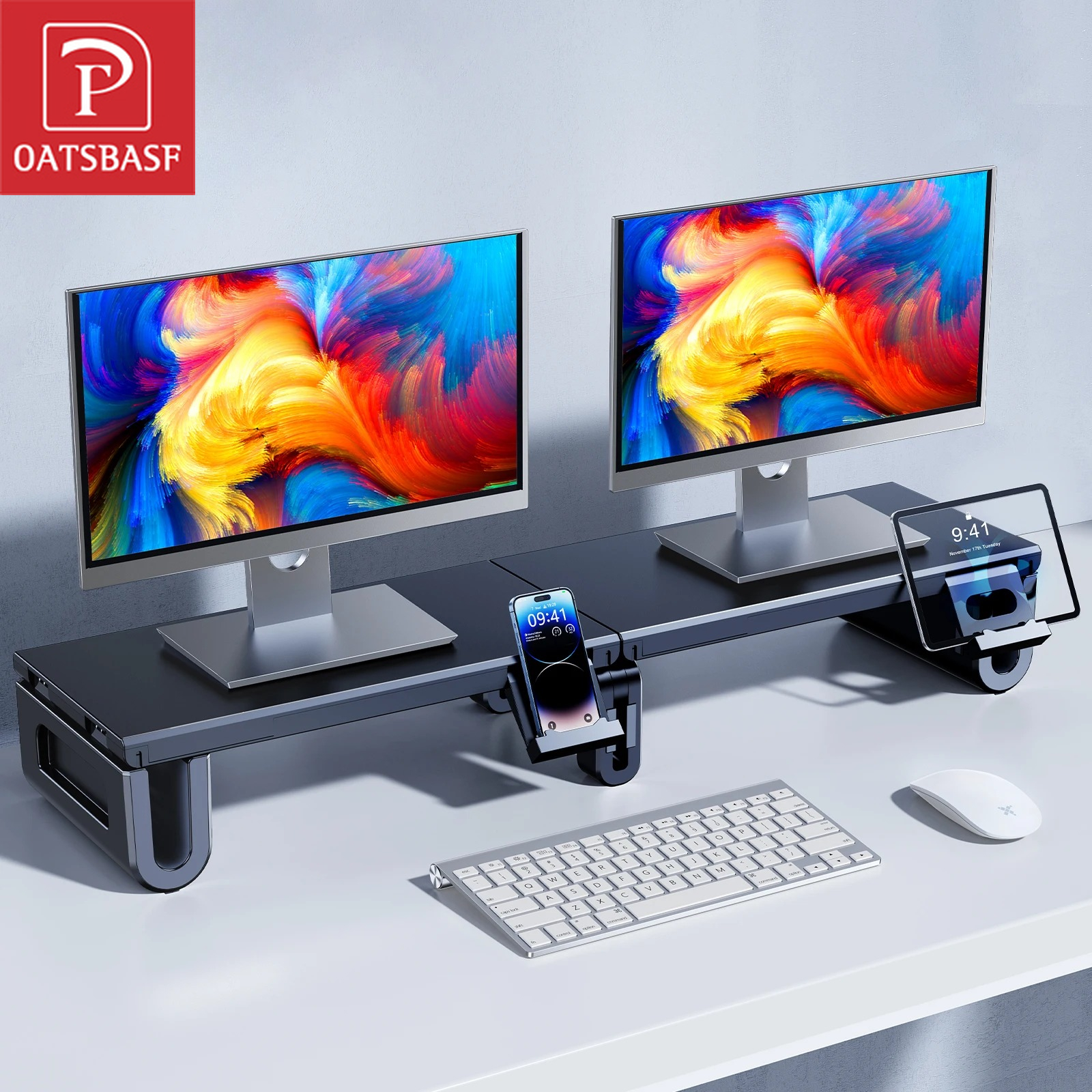 Oatsbasf Dual Monitor Stand Ri - Laptop Stand Riser 리뷰 및 가격