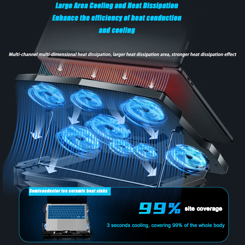 Gaming Laptop Cooling Pad 5-Po - Laptop Accessories Cooling Pad 리뷰 및 가격